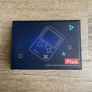 Old School Game Box Plus – Slim, Portable, Trendy Handheld Console with 300+ Bui